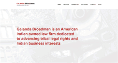 Desktop Screenshot of galandabroadman.com